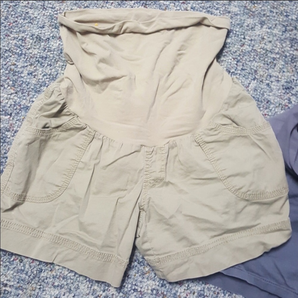 Motherhood Maternity shorts bundle